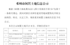 邓州8宗闲置土地信息公示